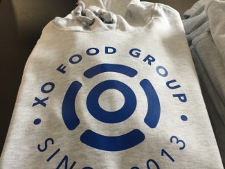 XO Food Group kleiding bedrukken