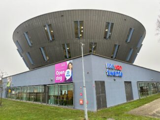 Gevel belettering | ROC van Twente
