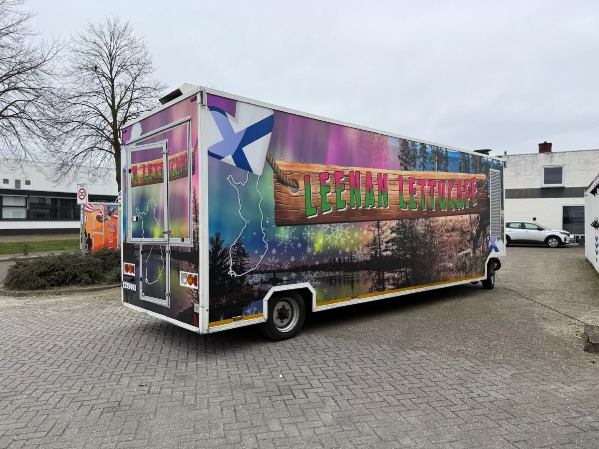 Bedrijfswagen belettering